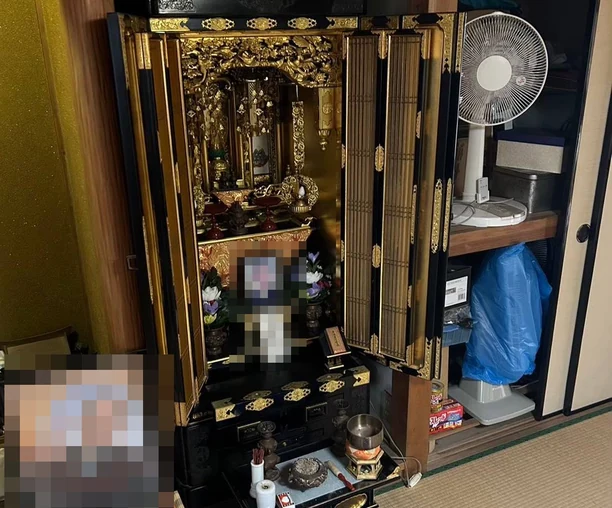実家の解体に伴う遺品整理の作業前